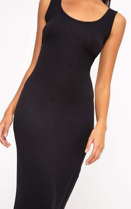 PrettyLittleThing Basic Black Maxi Dress
