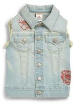 Thumbnail for your product : True Religion Toddler's & Little Girl's Leah Denim Vest