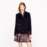 Thumbnail for your product : J.Crew Collection cashmere bomber peacoat