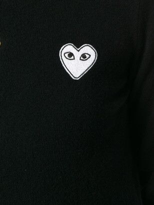 Comme des Garçons PLAY Heart Logo Cardigan