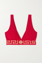 Thumbnail for your product : Versace Stretch-cotton Soft-cup Triangle Bra