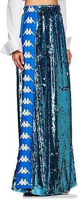 Faith Connexion Women's Sequined Maxi Skirt - Turquoise