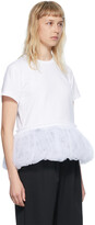 Thumbnail for your product : COMME DES GARÇONS GIRL White Cotton T-Shirt