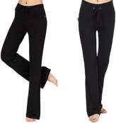 Thumbnail for your product : Prada Mullsan Women's Loose Modal Running Yoga Pants Fitness Trousers Boot-cut (XL, )