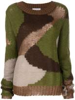Thumbnail for your product : Faith Connexion camouflage print jumper