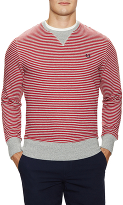 Fred Perry Striped Crewneck Sweatshirt