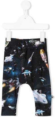Molo Kids space print trousers