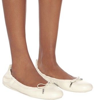 Tod's Leather ballet flats