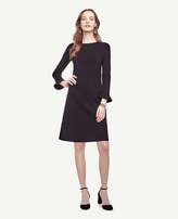 Thumbnail for your product : Ann Taylor Tall Fluted Sweater Dress