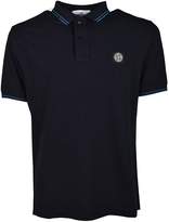 Thumbnail for your product : Stone Island Striped Trim Polo Shirt