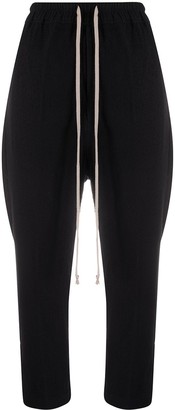 Rick Owens Drawstring Cropped Astaires trousers