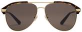 Thumbnail for your product : Gucci Specialized fit aviator metal sunglasses