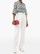 Thumbnail for your product : Charles Jeffrey Loverboy Shroom-print Silk-faille Shirt - Multi