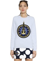 Thumbnail for your product : Kenzo Logo Embroidered Cotton Sweatshirt