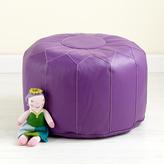 Thumbnail for your product : Faux Leather Purple Pouf