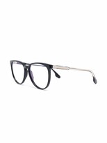 Thumbnail for your product : Victoria Beckham Logo Cat-Eye Glasses