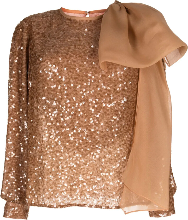 Sachin + Babi Marlena sequin-embellished blouse