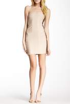 Thumbnail for your product : Sky Leather Paneled Strapless Dress
