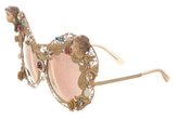 Thumbnail for your product : Dolce & Gabbana 2016 Embellished Putti Sunglasses