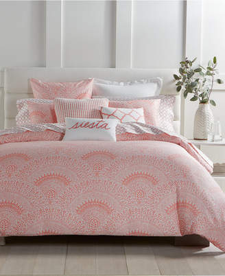 Charter Club Damask Designs 2-Pc. Poppy Patchwork Medallion-Print Twin Comforter Set, Created for Macy's