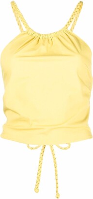 Valentino Yellow Women's Tops | Shop the world's largest 