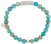 Thumbnail for your product : Tateossian Beaded Disc-Detail Bracelet