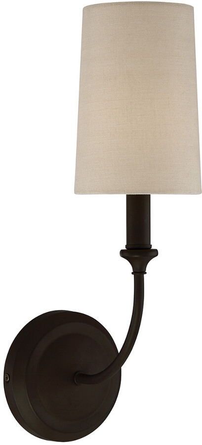 Crystorama 1-Light Sylvan Sconce