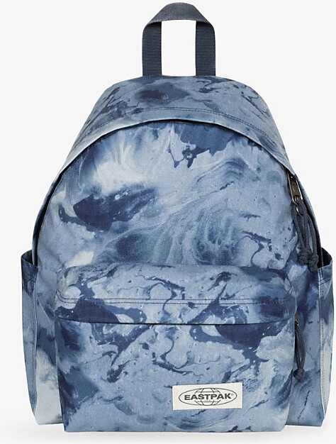 Eastpak Womens Washed Blue Marble Day Pak'r Woven Backpack