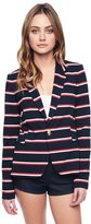 Thumbnail for your product : Juicy Couture Racing Stripe Ponte Blazer