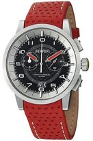 Thumbnail for your product : Ferrari Men's Granturismo Chronograph Black Carbon Fiber Dial Red Calf Skin FE11ACCCPBK Watch