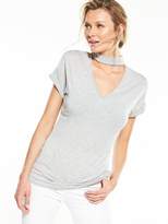 Thumbnail for your product : Very Choker Tee - Grey Marl