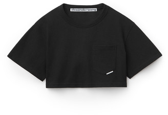 Alexander Wang Cropped Shirt Shop The World S Largest Collection Of Fashion Shopstyle