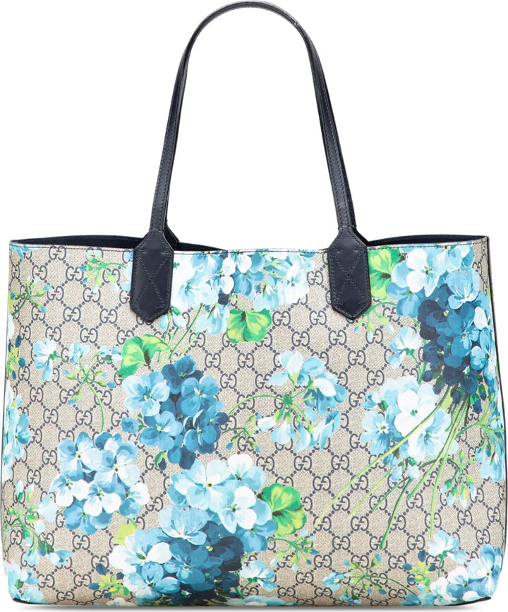 2000-2015 Medium GG Supreme Blooms Reversible tote bag