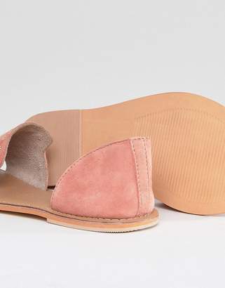 ASOS Design Jovena Leather Summer Shoes