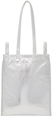 Maison Margiela Silver Handbags | ShopStyle