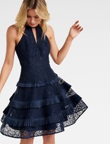 Thumbnail for your product : Ever New Elandra Lace Halter Dress