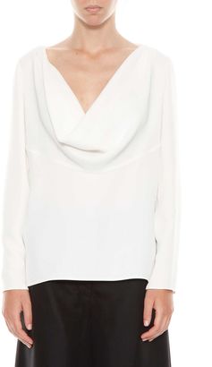 Valentino Blouse With Draped Neck