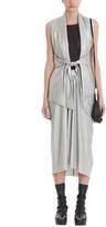 Thumbnail for your product : Rick Owens Lilies Pearl Pleated Midi Skirt