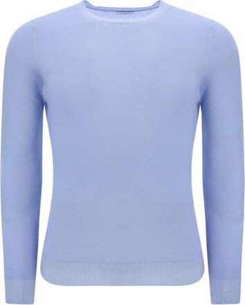 Malo Long-Sleeved Crewneck Knitted Jumper