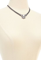 Thumbnail for your product : Forever 21 rhinestone encrusted necklace