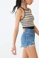 Thumbnail for your product : Forever 21 Striped Crochet Cami