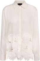 Thumbnail for your product : Rochas Natural Silk Embroidered Shirt