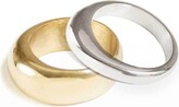 Thumbnail for your product : Soko Organic Mixed Metal Stacking Rings, Set of 2, Size 5-9