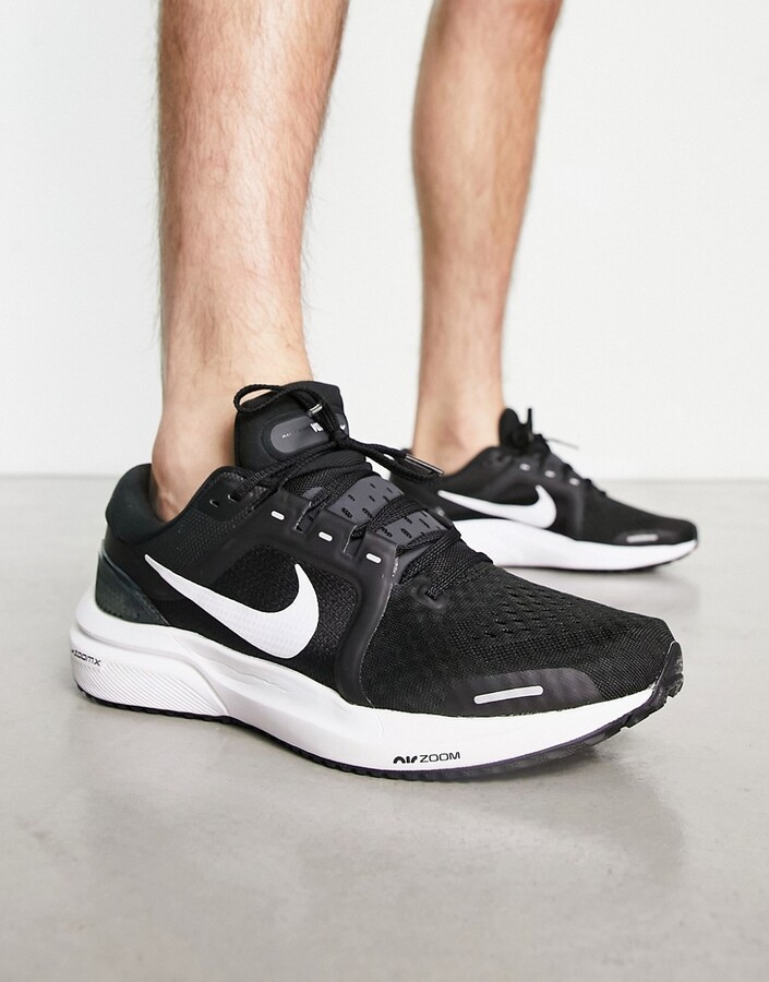 Nike Running Air Zoom Vomero 16 trainers in black - ShopStyle