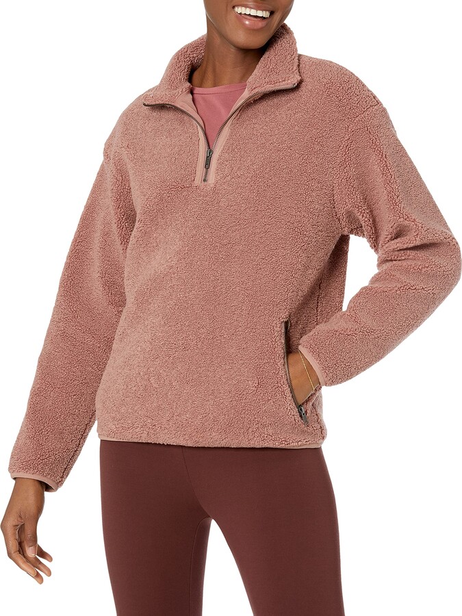 teddy jacket quarter zip