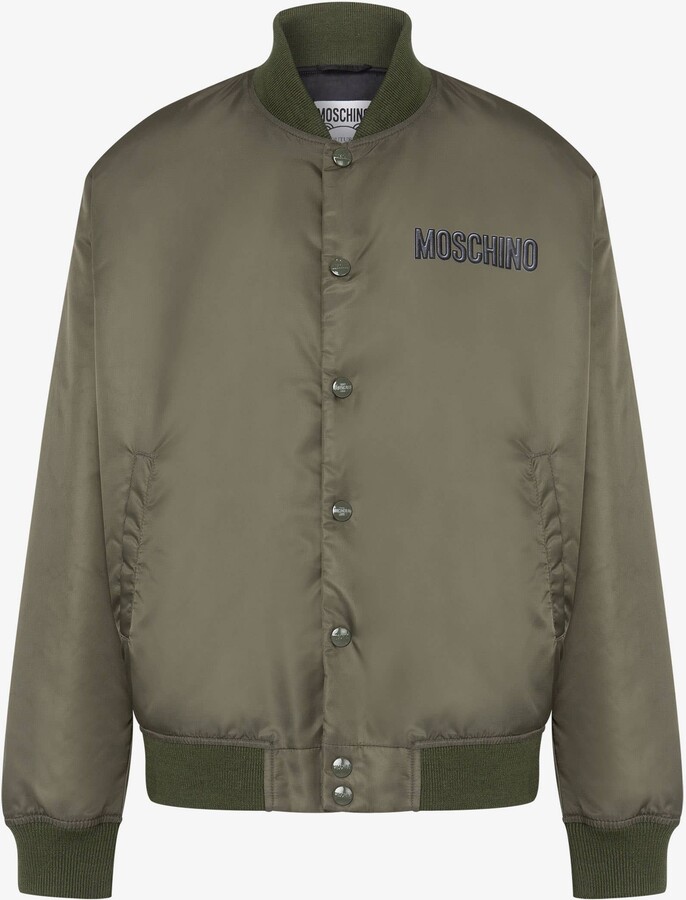 Moschino Blue Jacquard Denim Jacket