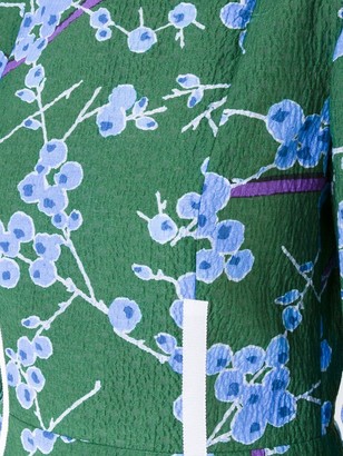 Carven Floral Pattern Dress