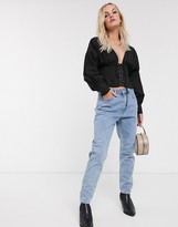 Thumbnail for your product : Vero Moda Petite mom jeans