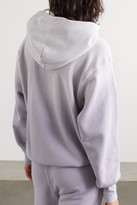 Thumbnail for your product : LES TIEN Ombre Cotton-jersey Track Pants - Lilac