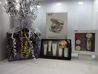 No7 The Must Have Christmas Gift Hamper For Her ~ Beautiful Skin Collection Gift Set + Manicure Gift Set + Perfect Pedicure Gift Set Gift Wrapped Gift Hamper
